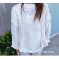 New Design light and light white sweater